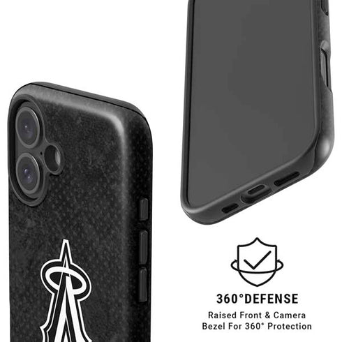 MLB Los Angeles Angels Dark Wash iPhone 16 Magsafe Impact Case